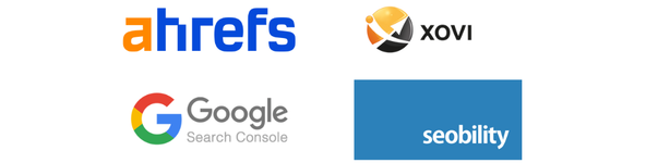 Logos von SEO-Tools