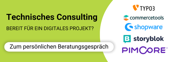 Technisches Consulting Schriftzug neben verschiedenen Logos 